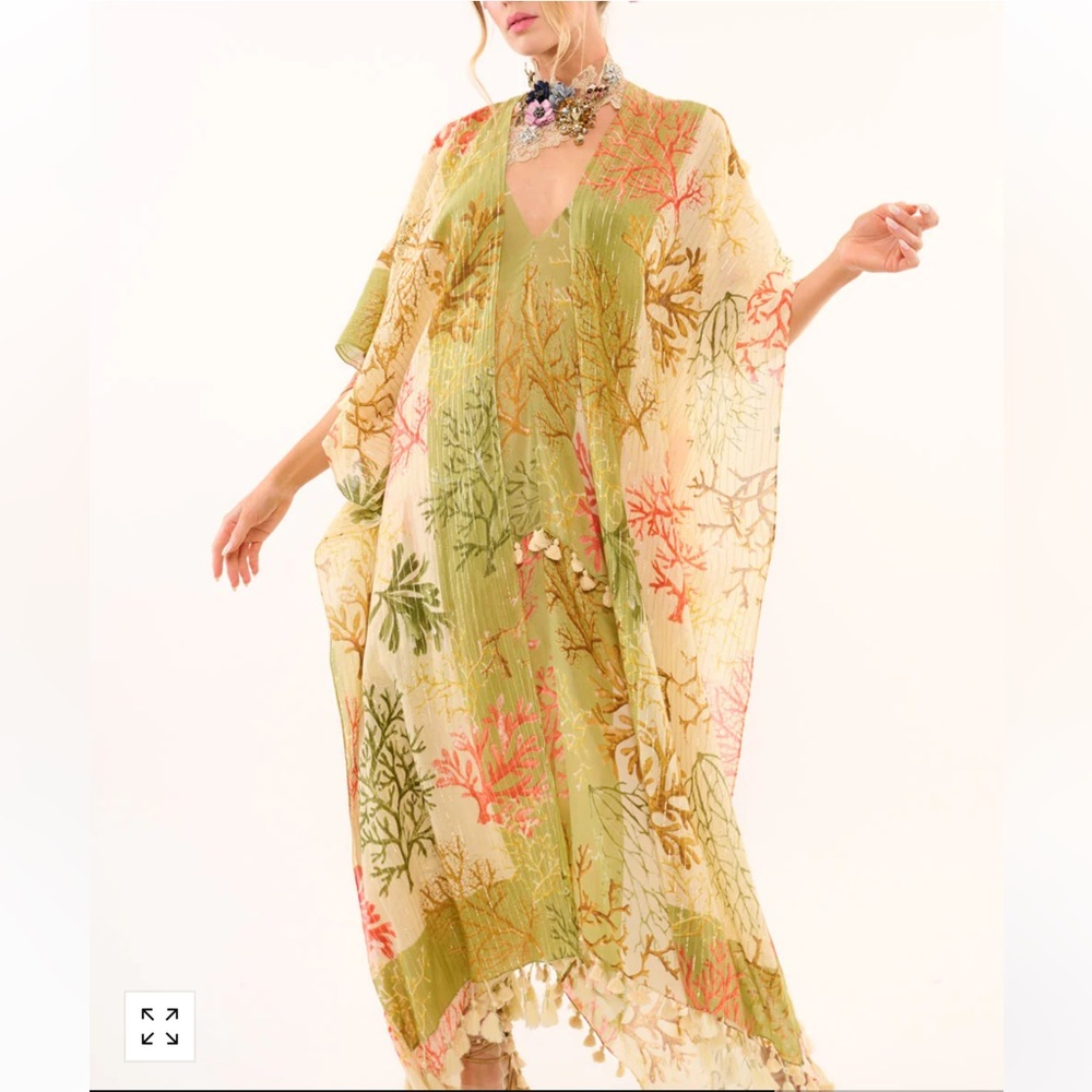 🆕 ARATTA CORAL FIELDS KIMONO - Picture 2 of 10